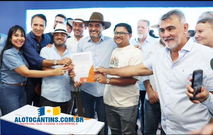 Presidente da Aleto prestigia a inauguração da revitalização do Parque da Agrotins