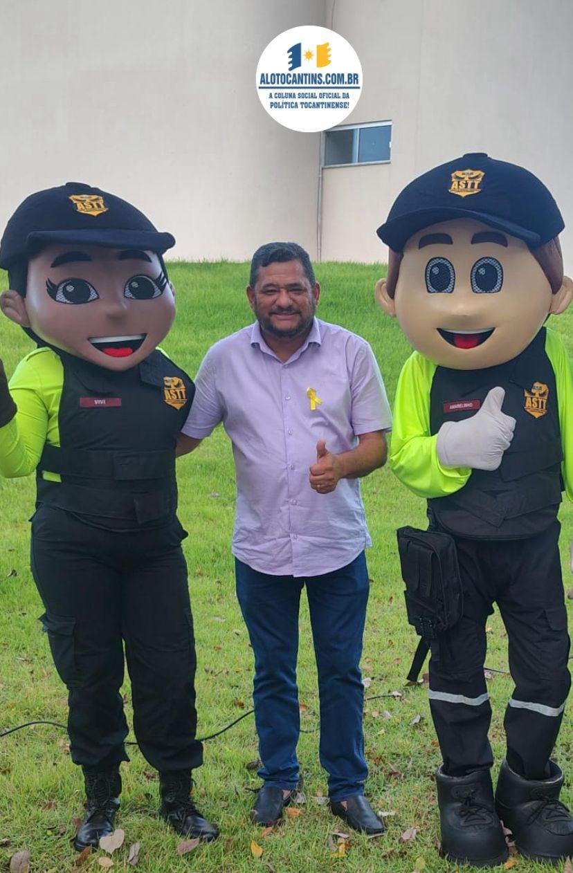 Vereador Renatim Participa da Abertura do Maio Amarelo com o Tema “Desacerele