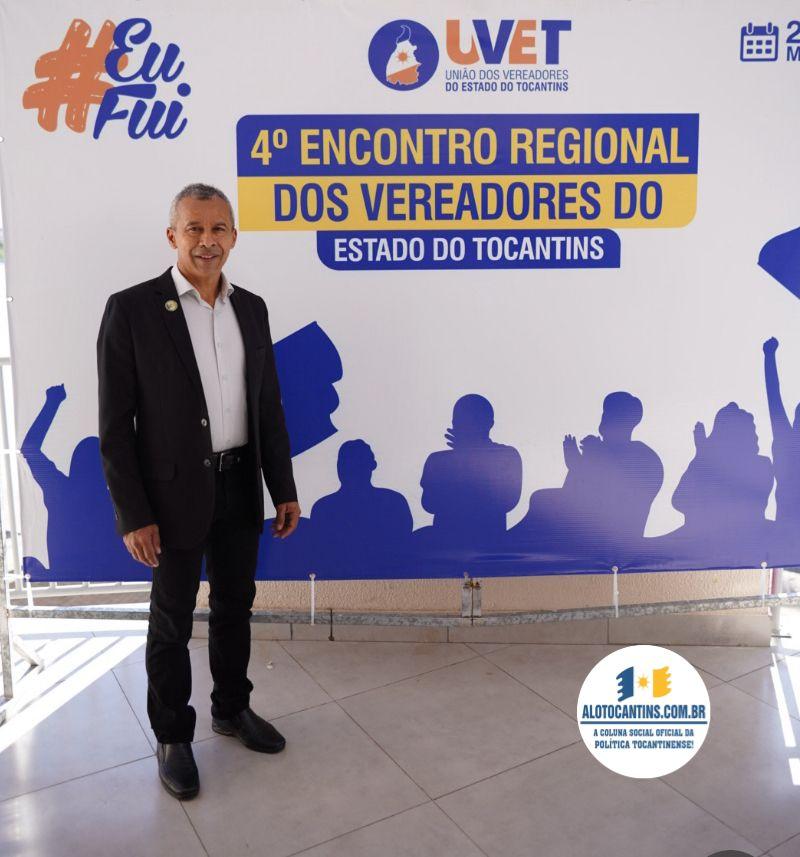 Vereador Tenente Coronel Israel Participa do 4° Encontro dos Vereadores do Estado do Tocantins: Fortalecendo Laços e Compartilhando Conhecimento