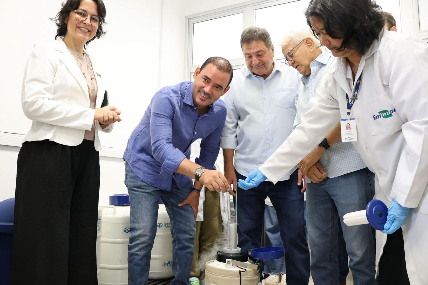 Inauguração do Primeiro Banco de Sêmen de Tambaqui do Brasil em Palmas