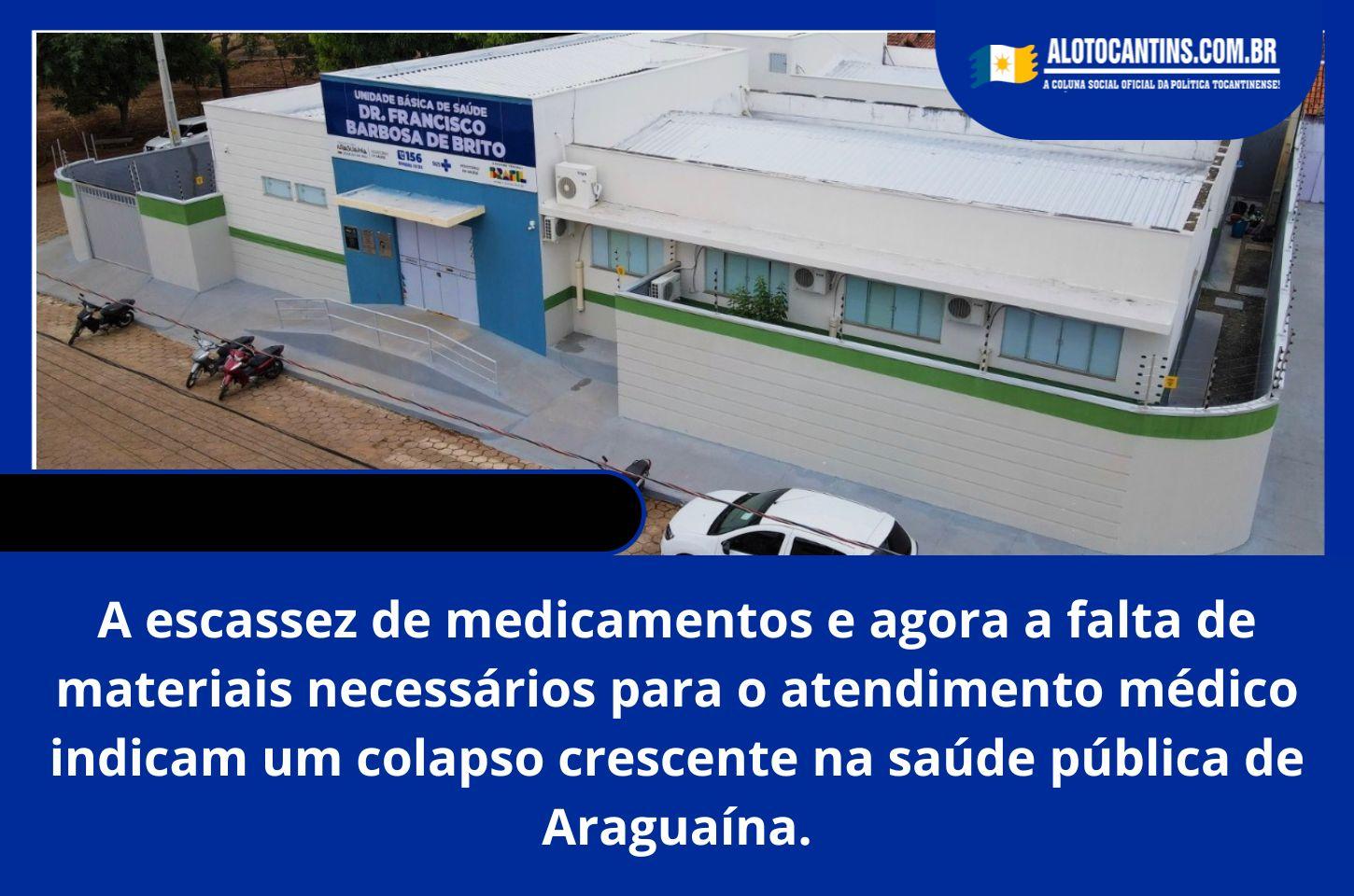 Crise na Saúde de Araguaína: Uma Realidade Alarmante.
