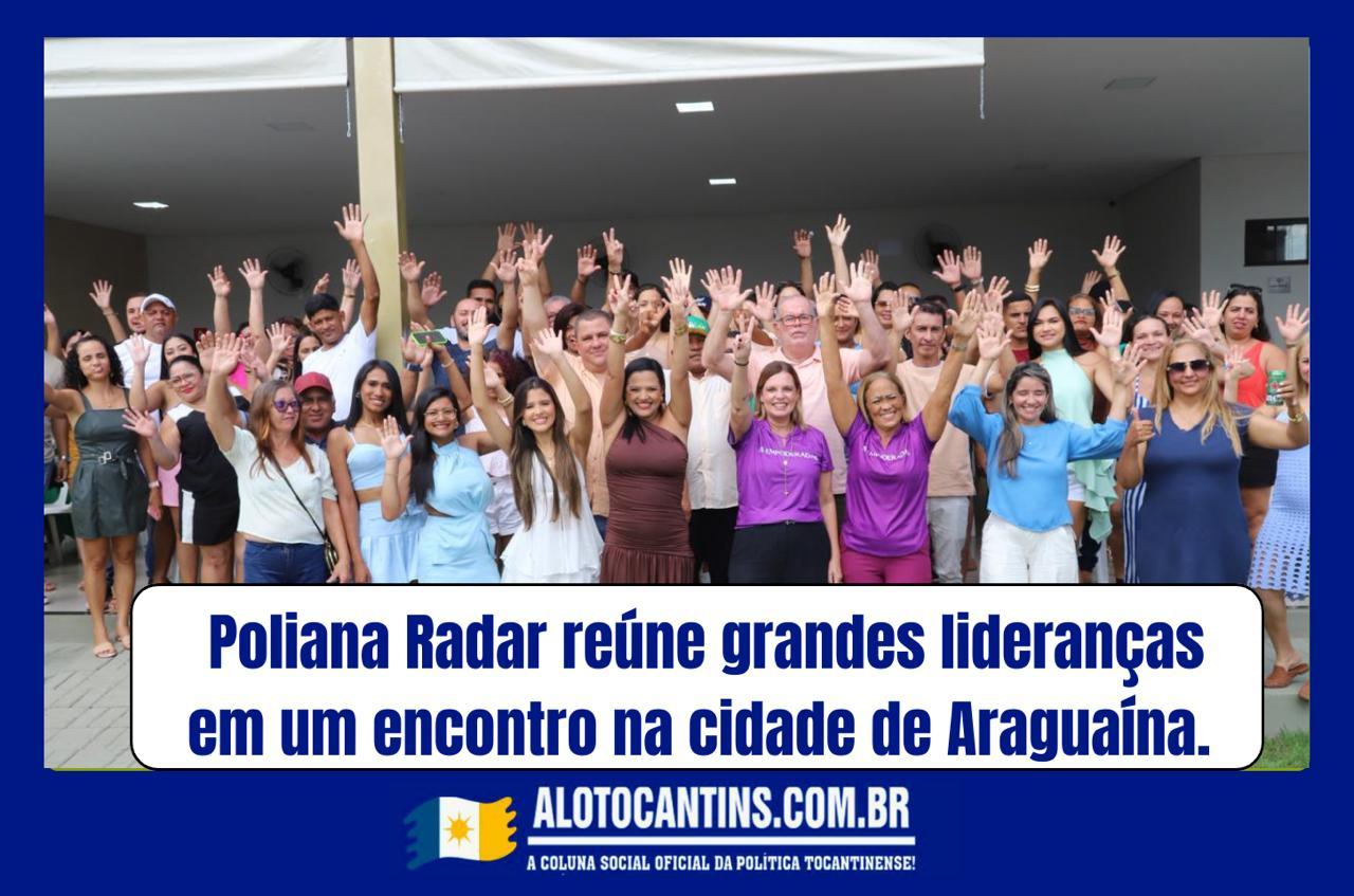 Com articulação de Poliana Radar, hoje foi dia de diálogo, construção e união de forças. Poliana Radar e Deputada Claudia Lelis juntas em um grande encontro.   