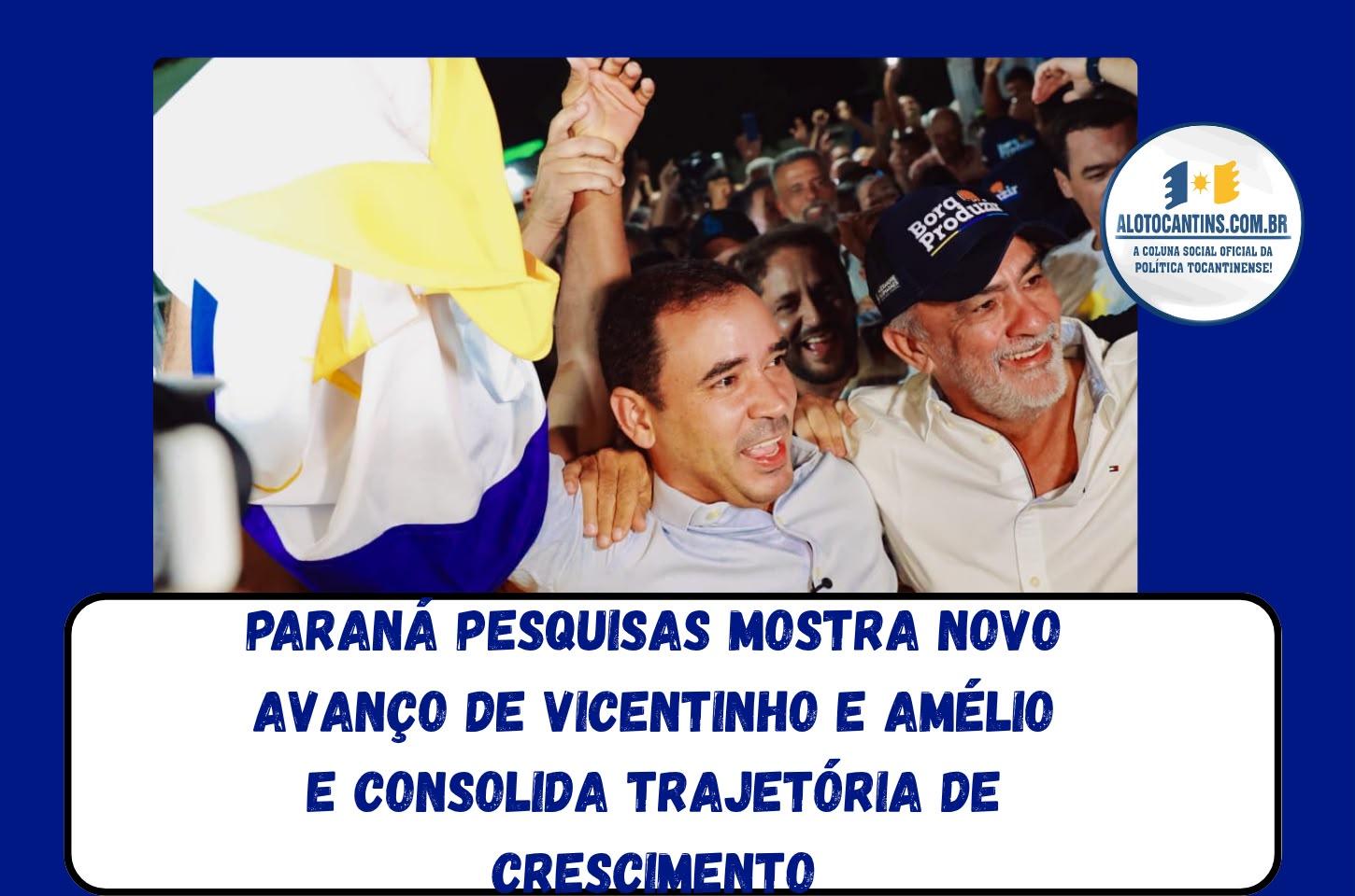 Paraná Pesquisas mostra novo avanço de Vicentinho e consolida trajetória de crescimento