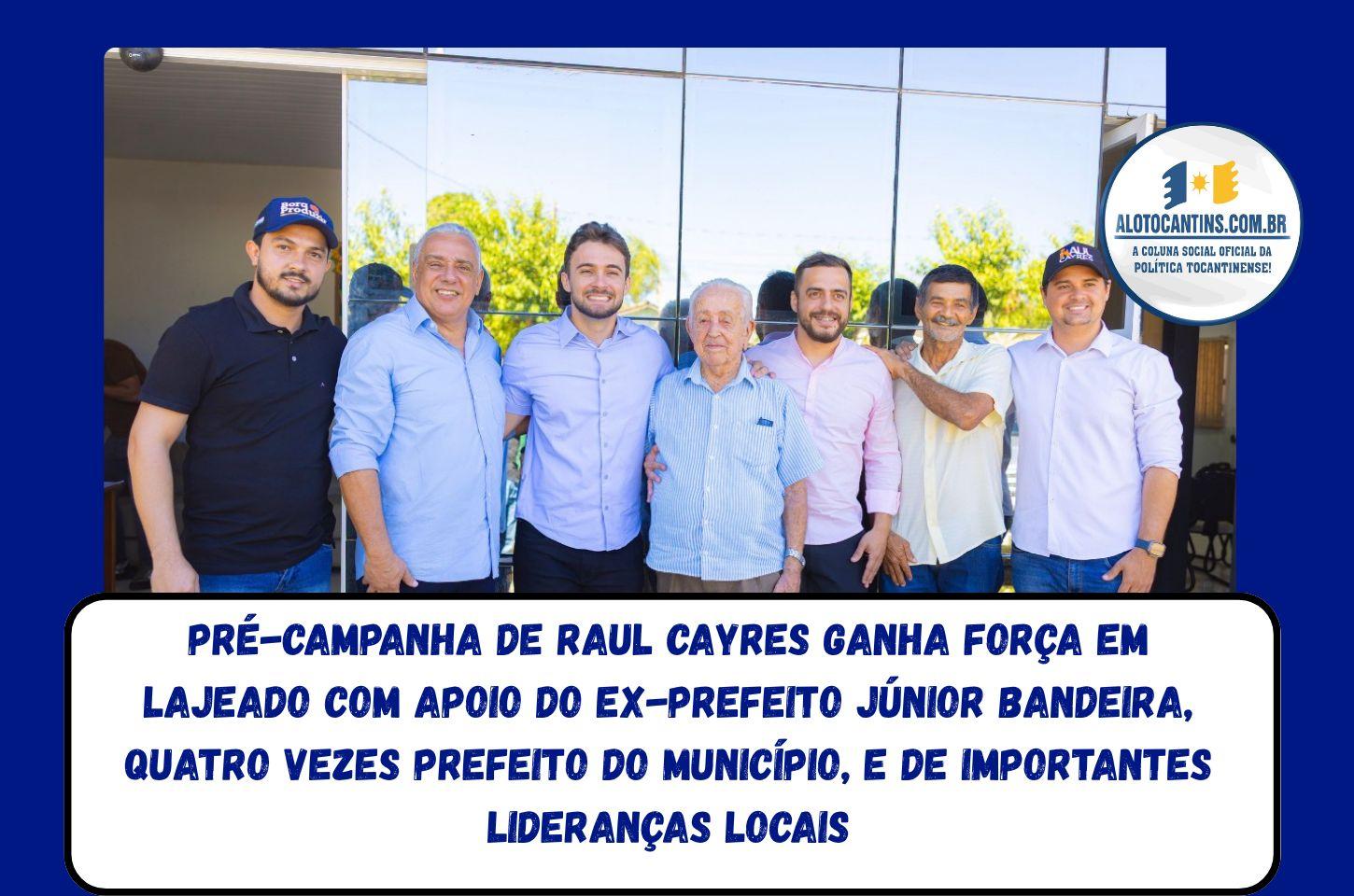 *Pré-campanha de Raul Cayres ganha força em Lajeado com apoio de lideranças históricas do município*