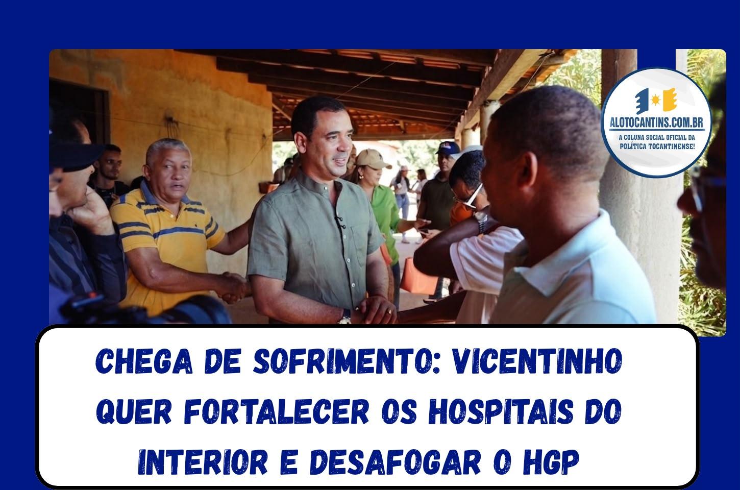 Vicentinho propõe fortalecer hospitais do interior para aproximar a saúde da população